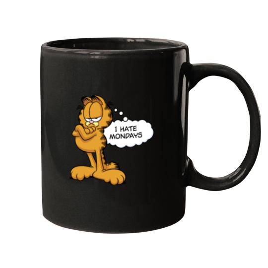 Garfield I Mondays Thought Bubble Mugs