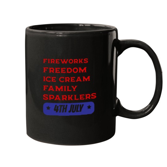 4th of July Independence day Mugs