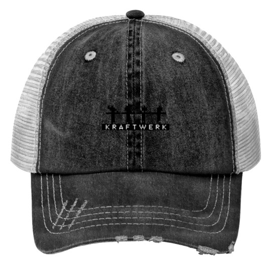 Kraftwerk Band Print Trucker Hats