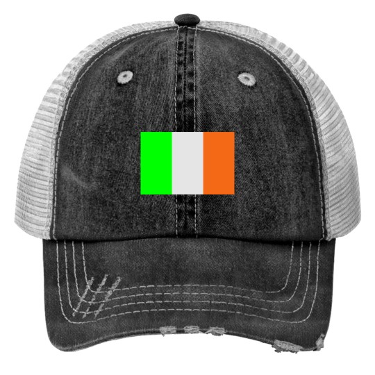 ireland flag Print Trucker Hats