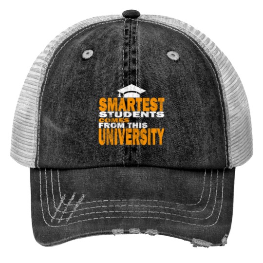 University Pride Gift Print Trucker Hats