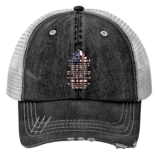Veteran veterans veteran infantry navy veteran Print Trucker Hats