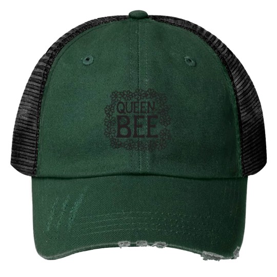 queen bee Print Trucker Hats