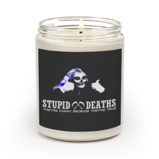 Horrible Histories - Stupid Deaths Scented Candles