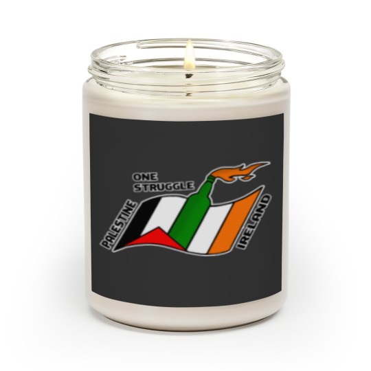 Freee Palestine - Freee Ireland Scented Candles