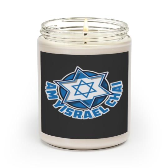 Am Yisrael Chai Scented Candles