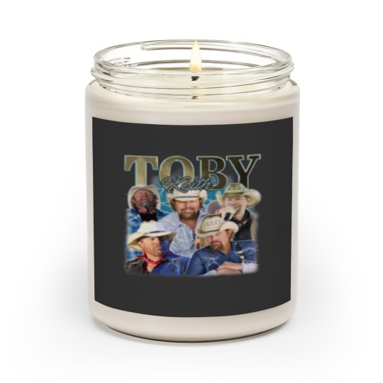 Toby Keith Vintage 90S Scented Candles,Country Music Scented Candles,Country Song Scented Candles