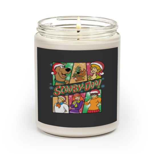 Retro Scooby Doo Christmas Scented Candles, ScoobyDoo Characters Scented Candles