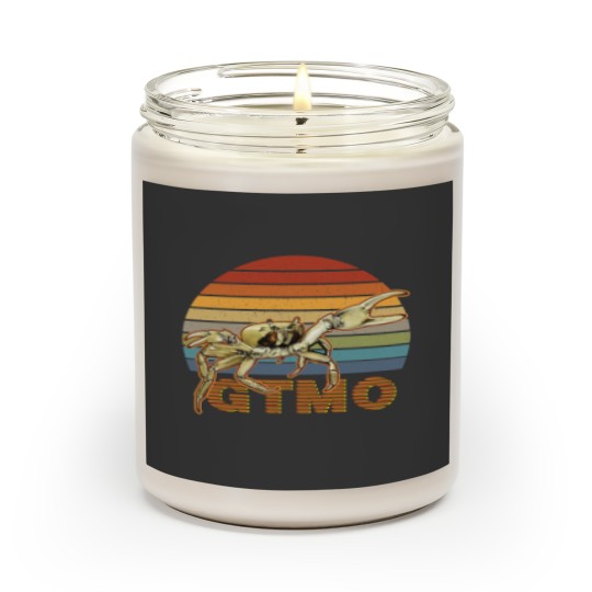 Retro GTMO Landkrabbe - NAS Guantanamo Bay Cuba Scented Candles