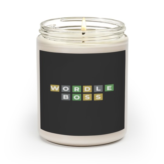 Worldle Game Online Scented Candles