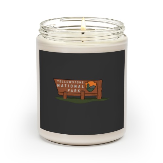 Yellow stone NP Scented Candles