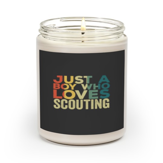 Scouting Apparel Scout Nature Outdoor for Men 3 Scented Candles