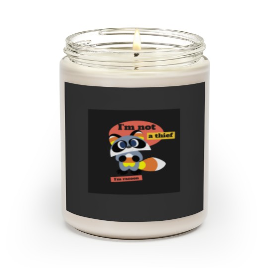 racoon Scented Candles