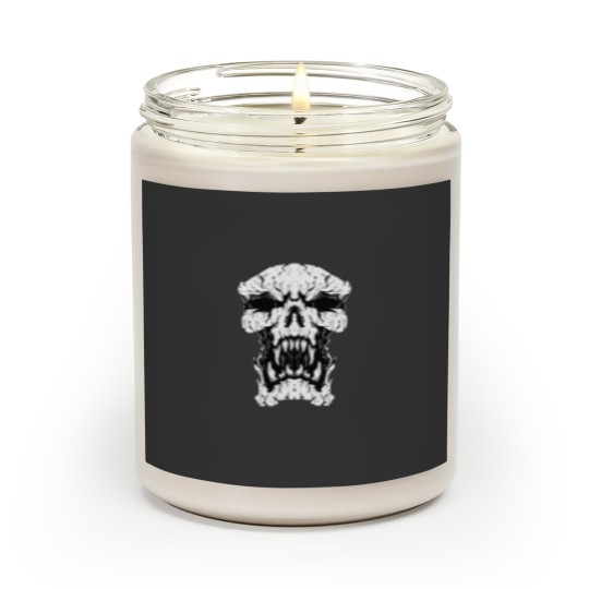 SkulL vector kingdom  nature hight design Scented Candles