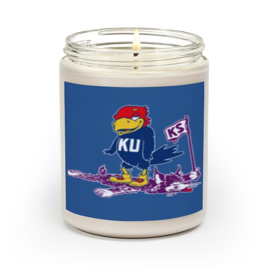 Vintage KU vs. K-State Mascot - Kansas - Scented Candles