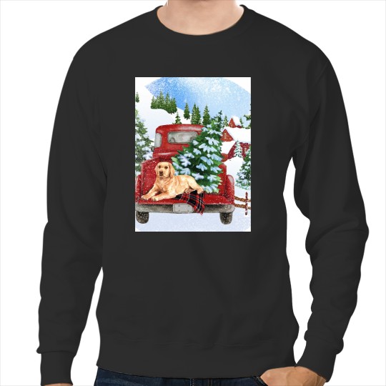 Christmas Labrador Retriever Graphic Sweatshirts