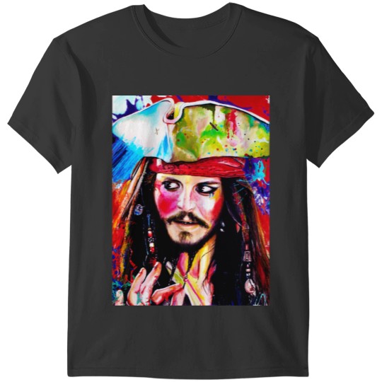 Captain Jack Sparrow  3 T-Shirts