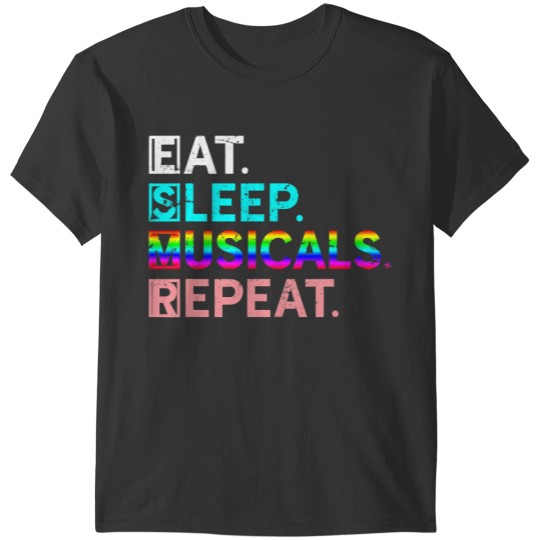 Musical Theater Stage Scene Performance Broadway Musicals T-Shirts