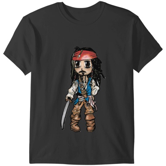 Captain Jack Sparrow  17 T-Shirts