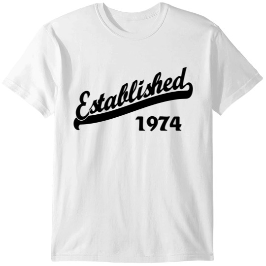 Established 1974 T-shirt
