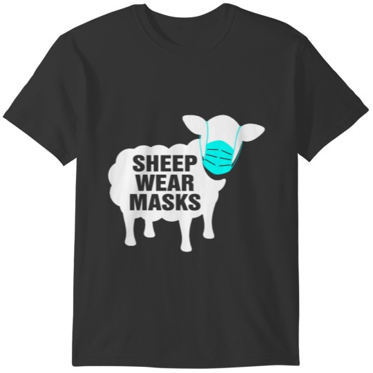 Sheep Wear Masks T Shirts