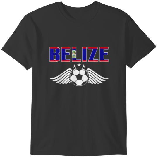 Belize Soccer Fans Jersey - Belizean Flag Football T Shirts