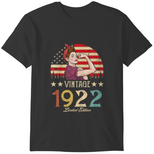 Vintage 1922 Limited Edition 100Th Birthday 100 Ye T Shirts