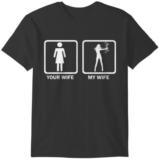 Your Wife My Wife Hunting T Shirts