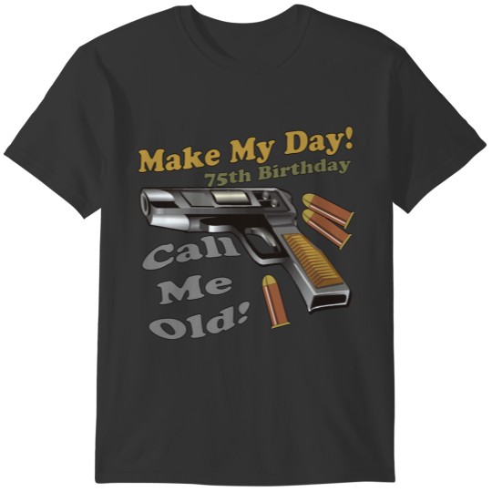 75th Birthday T Shirts and Gifts
