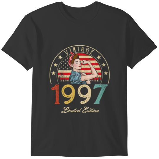 Vintage 1997 Limited Edition 1997 25Th Birthday 25 T Shirts