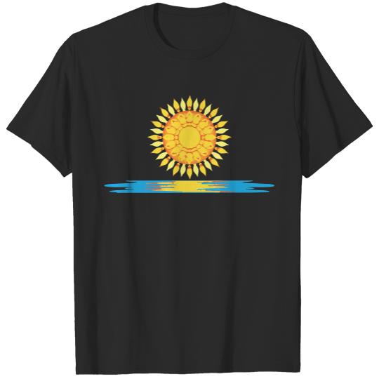 Summer Sunshine T- Shirt Summer Sun Mandala T- Shirt T-Shirts