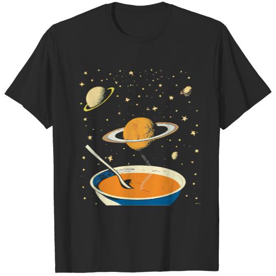 Soup Pop Art Space Soup Noodles T-Shirts
