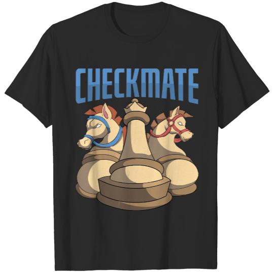Chess T- Shirt Checkmate Chess Master Chessman Chess T- Shirt T-Shirts