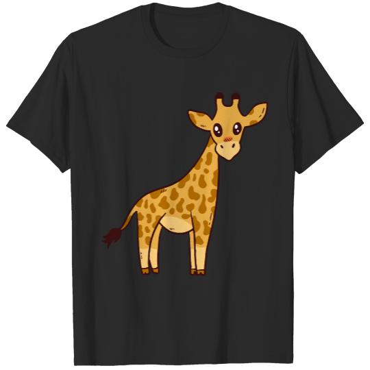 Giraffe T Shirt Cartoon Giraffe I Kids I Toddler Giraffe T Shirt T-Shirts