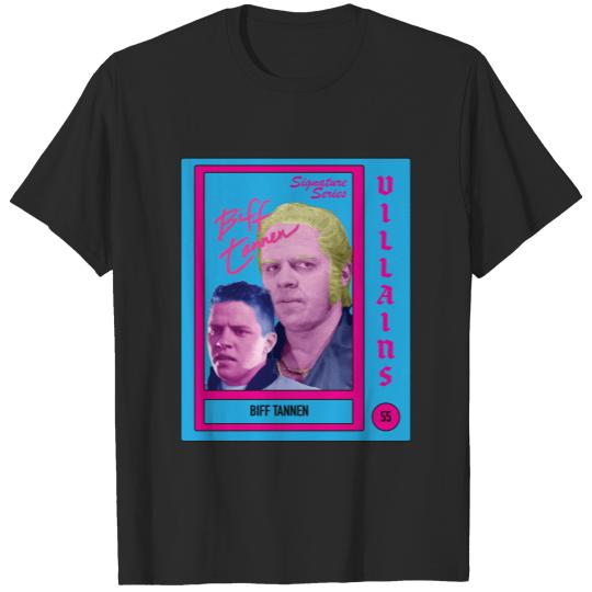 Biff Tannen Villain Card (Retro) T-Shirts