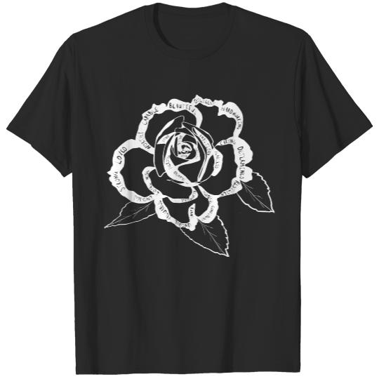 Affirmations Affirmations Rose T-Shirts
