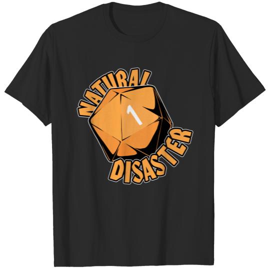 Natural Disaster  Orange T-Shirts