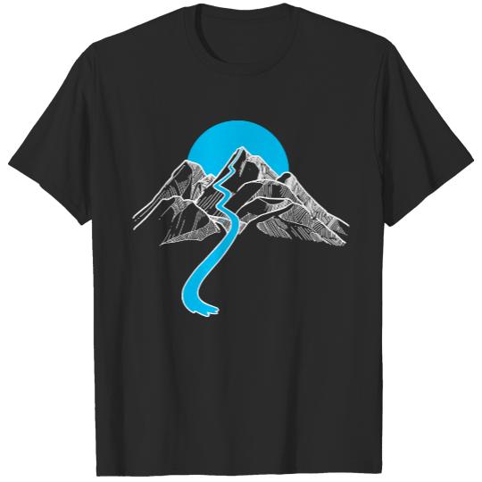 Rock Climbing T- Shirt Cool Rock Climbing Gift Print Mountain Climber Bouldering Product T- Shirt T-Shirts