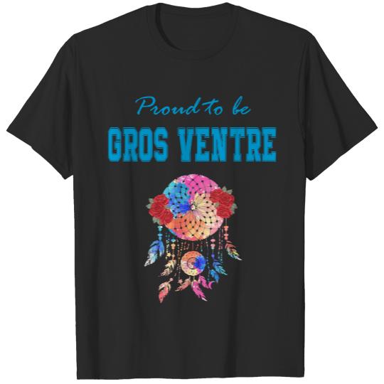 Native American Gros Ventre Dreamcatche T- Shirt Native American Gros Ventre Dreamcatcher 47 T- Shirt T-Shirts