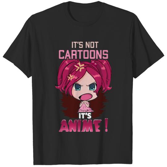 Girl T Shirt Vaporwave Japan Japanese Not Cartoons It Is Anime T Shirt T-Shirts