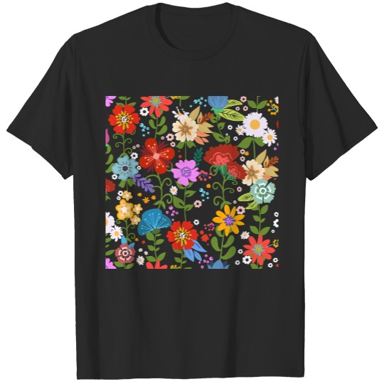 Exotic Flowerspurple exotic flowers T-Shirts