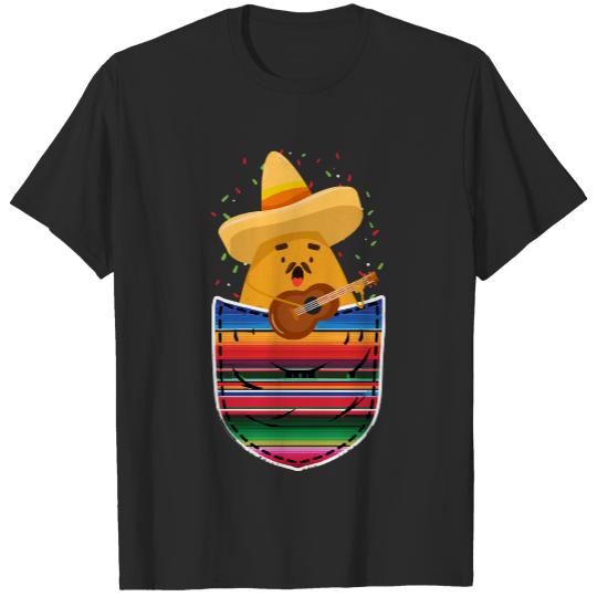 Cinco De Mayo Cinco de Mayo Serape Pocket T-Shirts