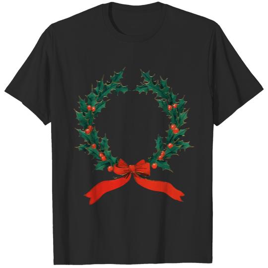 Christmas Wreath Christmas Wreath 872 T-Shirts