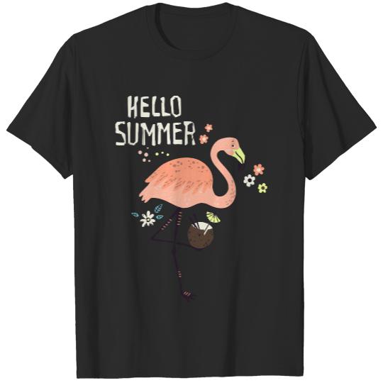 Summer T- Shirt Hello Summer #2 T- Shirt T-Shirts