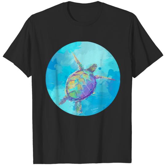 Sea Turtle T Shirt When The Sea Dreams  Sea Turtle T Shirt T-Shirts