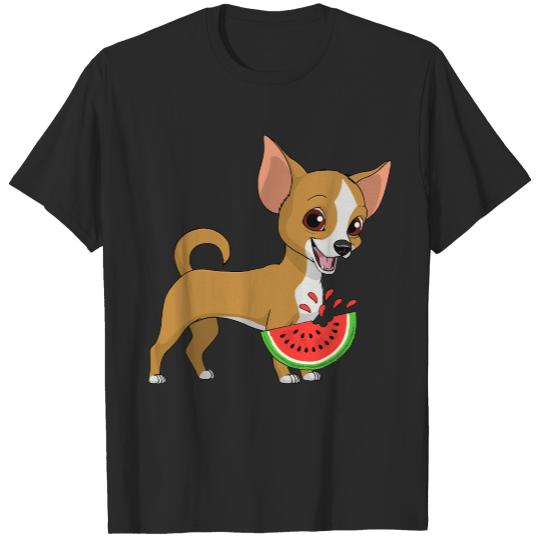 Chihuahua Watermelon  Shirt Chihuahua Watermelon T Shirt Funny Gift for men women kids   292 T-Shirts