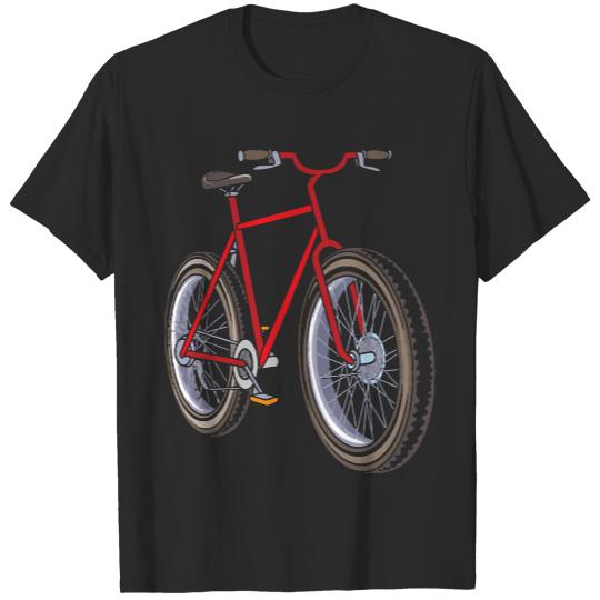 Bike T- Shirt Fat Tire Mountain Bike I Downhill Bike I B M X Bicycle I M T B T- Shirt T-Shirts