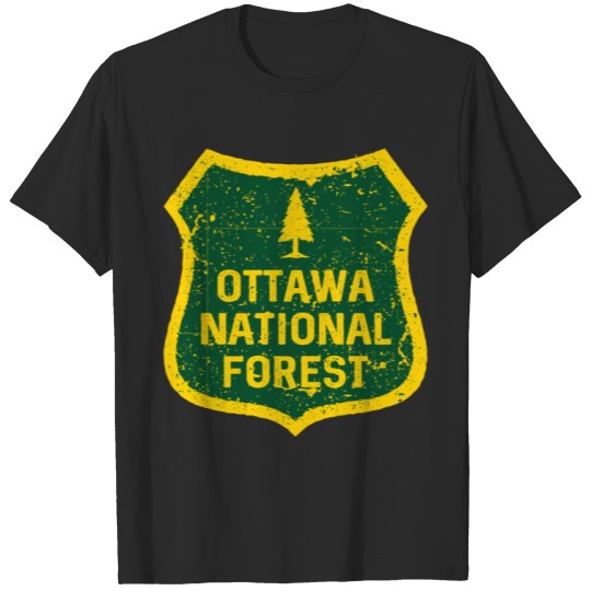 Ottawa National Forest shield T-Shirts