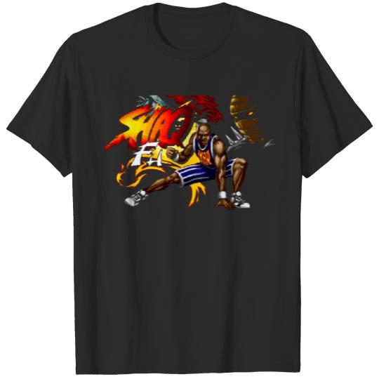 Shaq Fu Genesis Title Screen T-Shirts