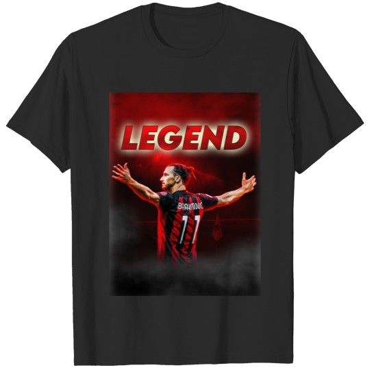 Zlatan Ibrahimovic Legend (AC Milan Outfit) T-Shirts